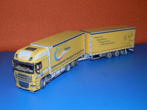 Daf XF 105 Space Cab - tandem