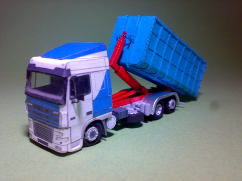 Daf XF 95 hákový nosič kontejnerů Daf XF 95 hákový nosič kontejnerů