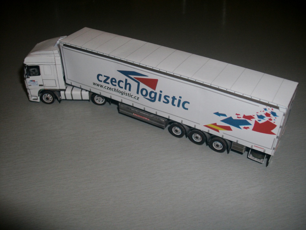 DAF 105 XF czech logistic (Plná velikost v novém okně) DAF 105 XF czech logistic