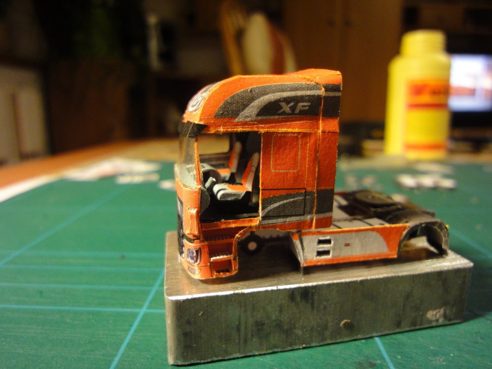 DAF 106XF+NÁVĚS LABERET SR2 (Plná velikost v novém okně) DAF 106XF+NÁVĚS LABERET SR2