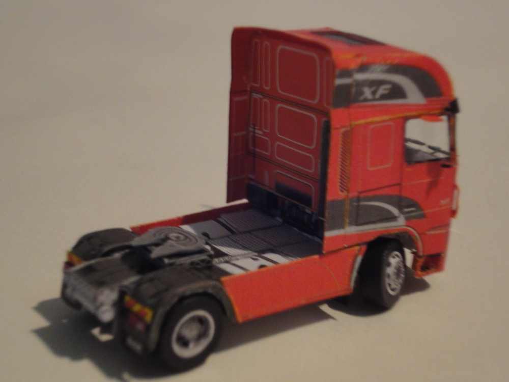 DAF 106XF+NÁVĚS LABERET SR2 (Plná velikost v novém okně) DAF 106XF+NÁVĚS LABERET SR2