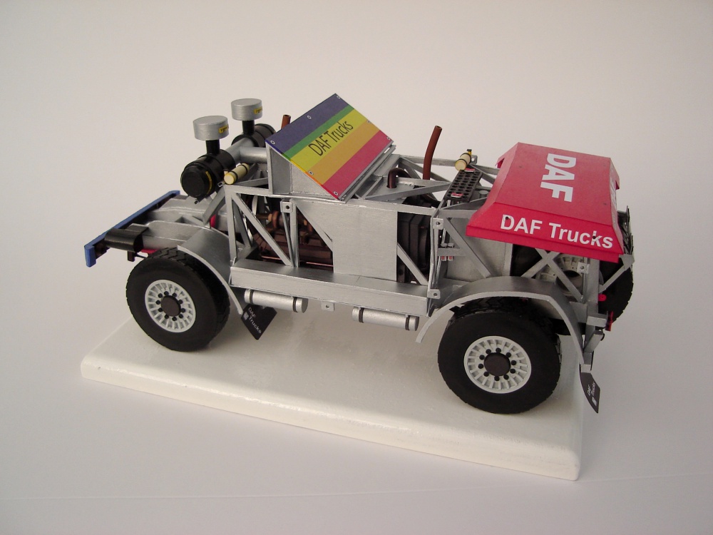 DAF 95 X1 TURBOTWIN - Dakar 1988 (Plná velikost v novém okně) DAF 95 X1 TURBOTWIN - Dakar 1988