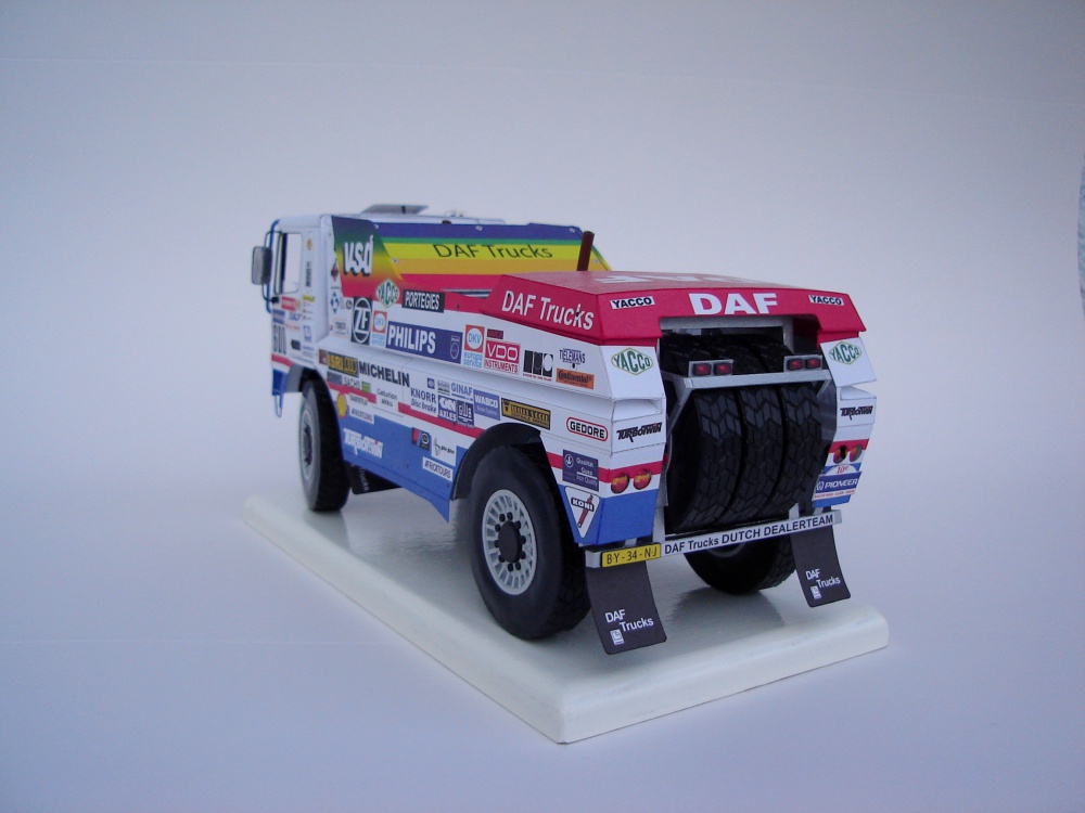 DAF 95 X1 TURBOTWIN - Dakar 1988 (Plná velikost v novém okně) DAF 95 X1 TURBOTWIN - Dakar 1988