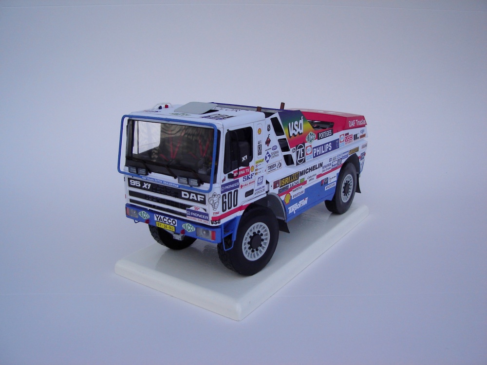 DAF 95 X1 TURBOTWIN - Dakar 1988 (Plná velikost v novém okně) DAF 95 X1 TURBOTWIN - Dakar 1988