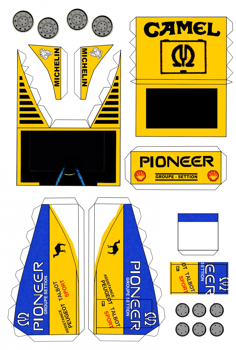 Dakar 1985 - 1988 (Plná velikost v novém okně) Dakar 1985 - 1988