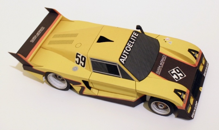 DeTomaso Pantera - Group C 1983 (Plná velikost v novém okně) DeTomaso Pantera - Group C 1983