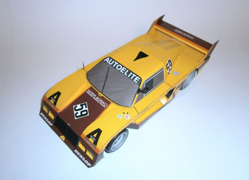 De Tomaso Pantera C Ford - 1000 Km Mugello 1983