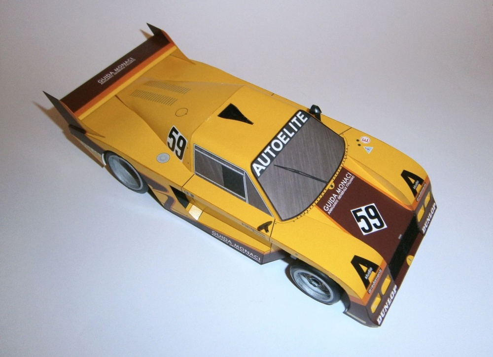De Tomaso Pantera C Ford - 1000 Km Mugello 1983 (Pln� velikost v nov�m okn�) De Tomaso Pantera C Ford - 1000 Km Mugello 1983