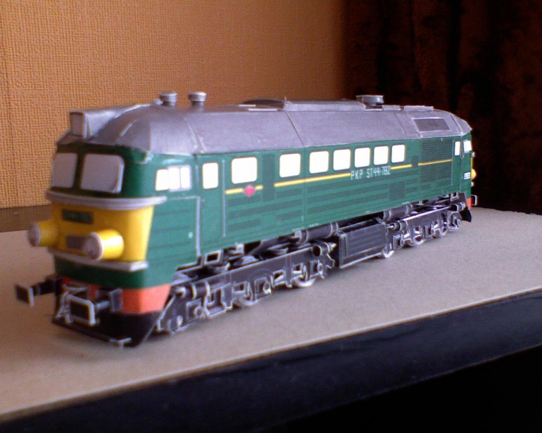 Diesel loco, Electric loco & cars