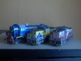 Diesel loco, Electric loco & cars