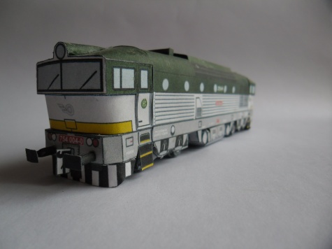 Dieselov� lokomotiva �ady 754
