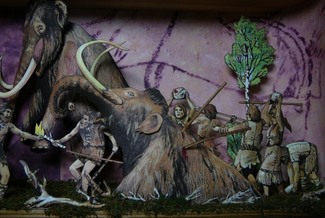 Diorama - obr�zky v krabi�ce