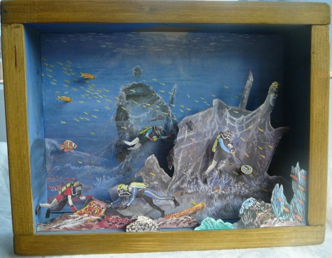 Diorama - obrázky v krabičce Diorama - obrázky v krabičce