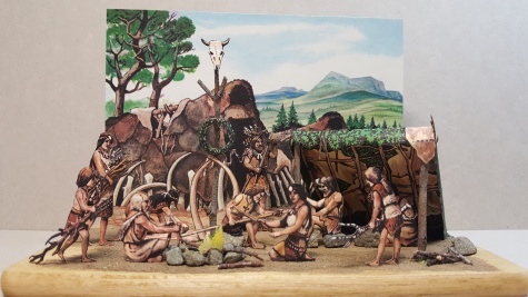 Diorama - obr�zky v krabi�ce