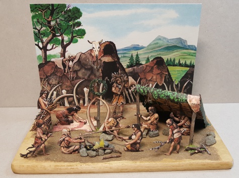 Diorama - obr�zky v krabi�ce