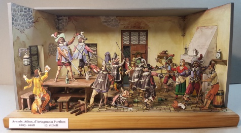 Diorama - obr�zky v krabi�ce
