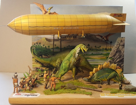Diorama - obr�zky v krabi�ce