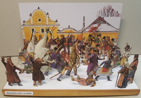 Diorama - obr�zky v krabi�ce
