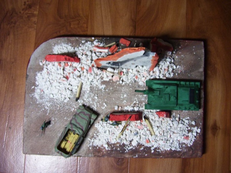 Diorama:Bitva o Hostinec (Plná velikost v novém okně) Diorama:Bitva o Hostinec