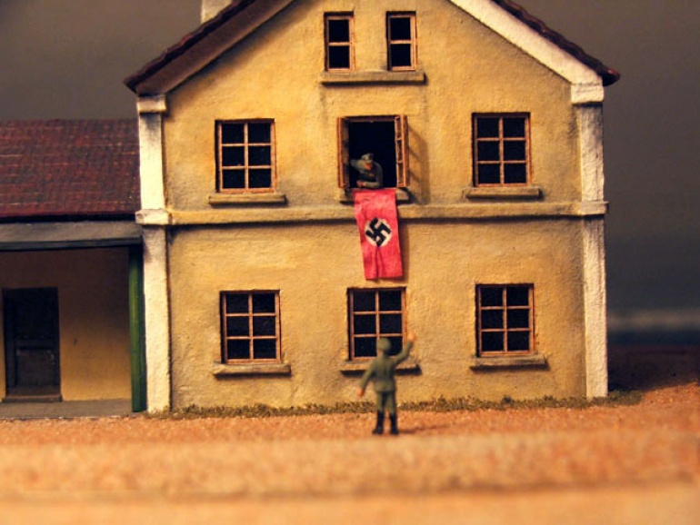 Diorama Sudety (Plná velikost v novém okně) Diorama Sudety