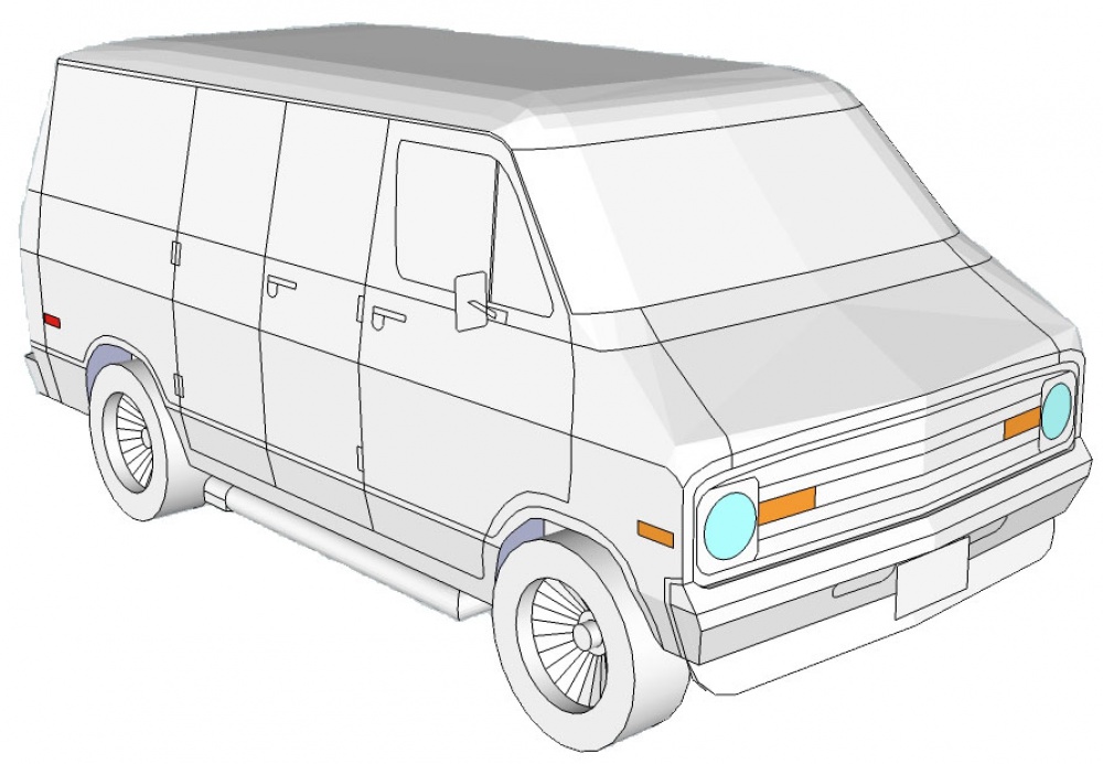 Dodge Street Van (Plná velikost v novém okně) Dodge Street Van