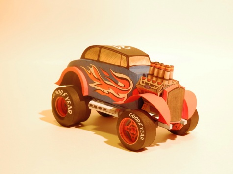 Dragster White Heat