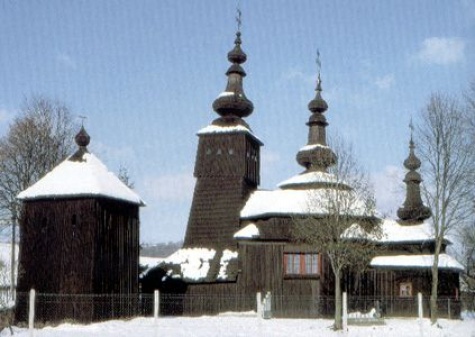 Dřevěný kostelík z Ladomirové Dřevěný kostelík z Ladomirové