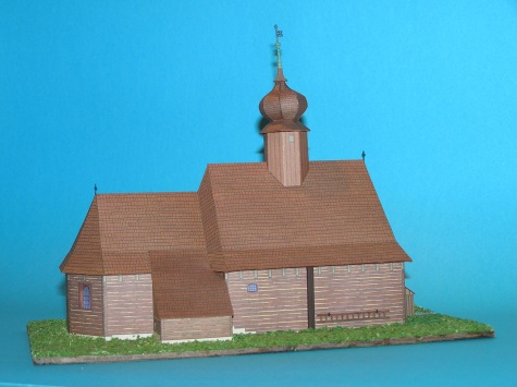 D�ev�n� kostel�k z Mar��kova