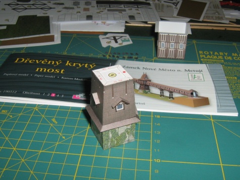 Dřevěný krytý most Dřevěný krytý most