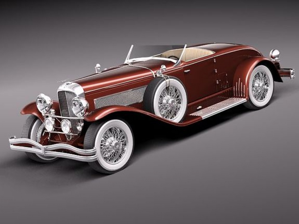 Duesenberg SJ roadster (Plná velikost v novém okně) Duesenberg SJ roadster