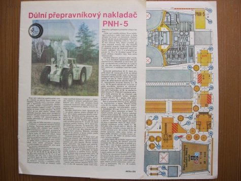 Důlní přepravníkový nakladač PNH-5 Důlní přepravníkový nakladač PNH-5
