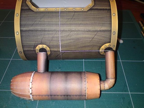 Elektro- magnetick� steampunkov� lietadlo (Electro- Magnetic Aero Carriage)