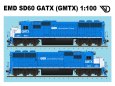 EMD SD60 GATX