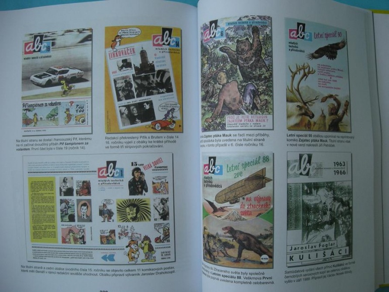 Encyklopedie komiksů v Československu, Díl 1: 1945 - 1989 = ABC (Plná velikost v novém okně) Encyklopedie komiksů v Československu, Díl 1: 1945 - 1989 = ABC