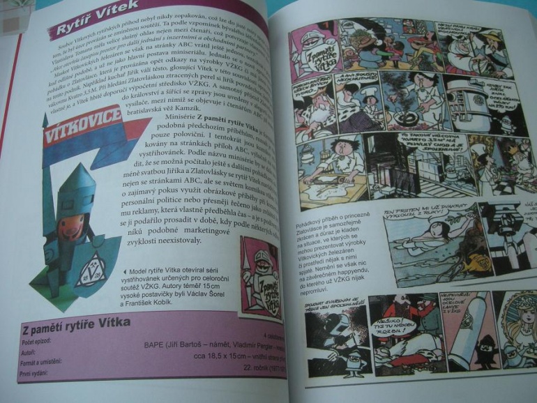Encyklopedie komiksů v Československu, Díl 1: 1945 - 1989 = ABC (Plná velikost v novém okně) Encyklopedie komiksů v Československu, Díl 1: 1945 - 1989 = ABC