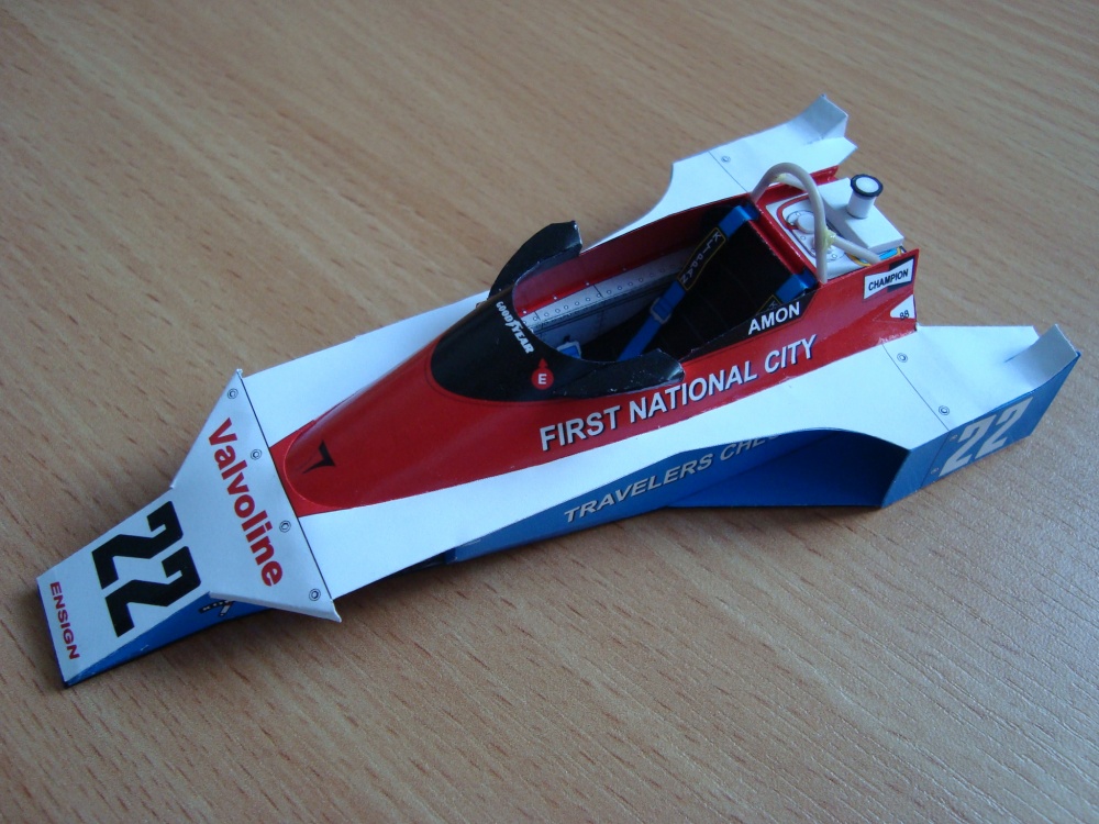 Ensign Ford N 176 - 1976 - Chris Amon (Plná velikost v novém okně) Ensign Ford N 176 - 1976 - Chris Amon