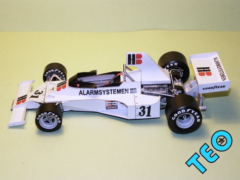 Ensign Ford N175, 1975, G. Van Lennep Ensign Ford N175, 1975, G. Van Lennep