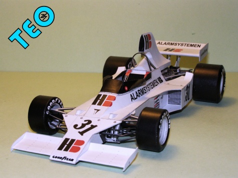 Ensign Ford N175, 1975, G. Van Lennep Ensign Ford N175, 1975, G. Van Lennep