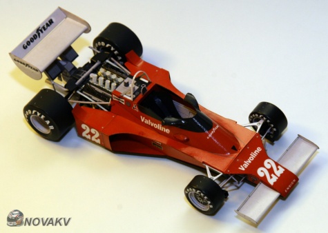 Ensign N176, Jacky Ickx, GP Belgie 1976 Ensign N176, Jacky Ickx, GP Belgie 1976