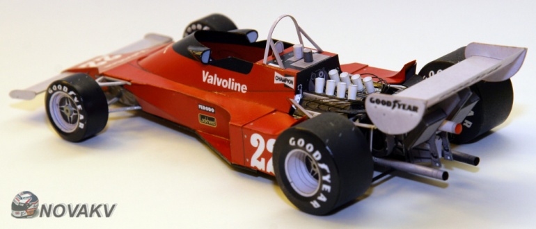 Ensign N176, Jacky Ickx, GP Belgie 1976 (Plná velikost v novém okně) Ensign N176, Jacky Ickx, GP Belgie 1976