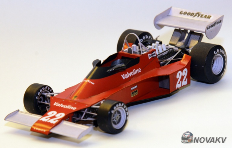 Ensign N176, Jacky Ickx, GP Belgie 1976 (Pln� velikost v nov�m okn�) Ensign N176, Jacky Ickx, GP Belgie 1976