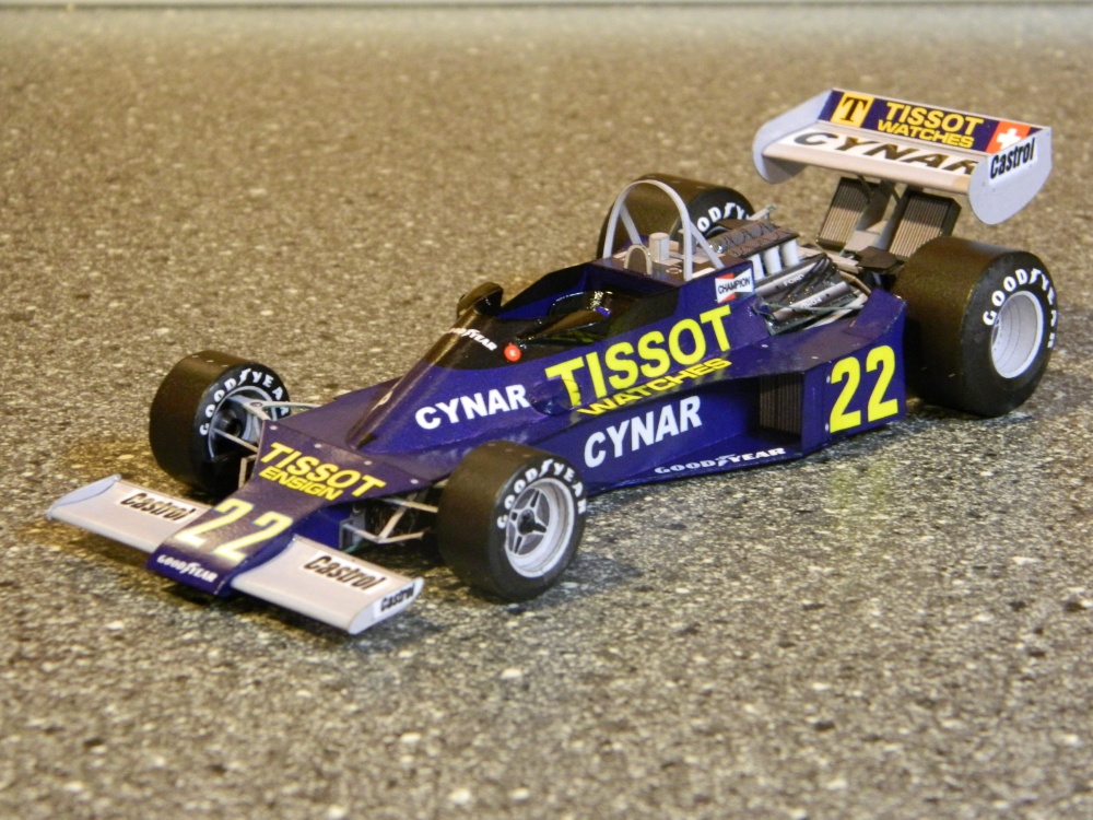 ENSIGN N177 Ford C.Regazzoni 1977 (Plná velikost v novém okně) ENSIGN N177 Ford C.Regazzoni 1977
