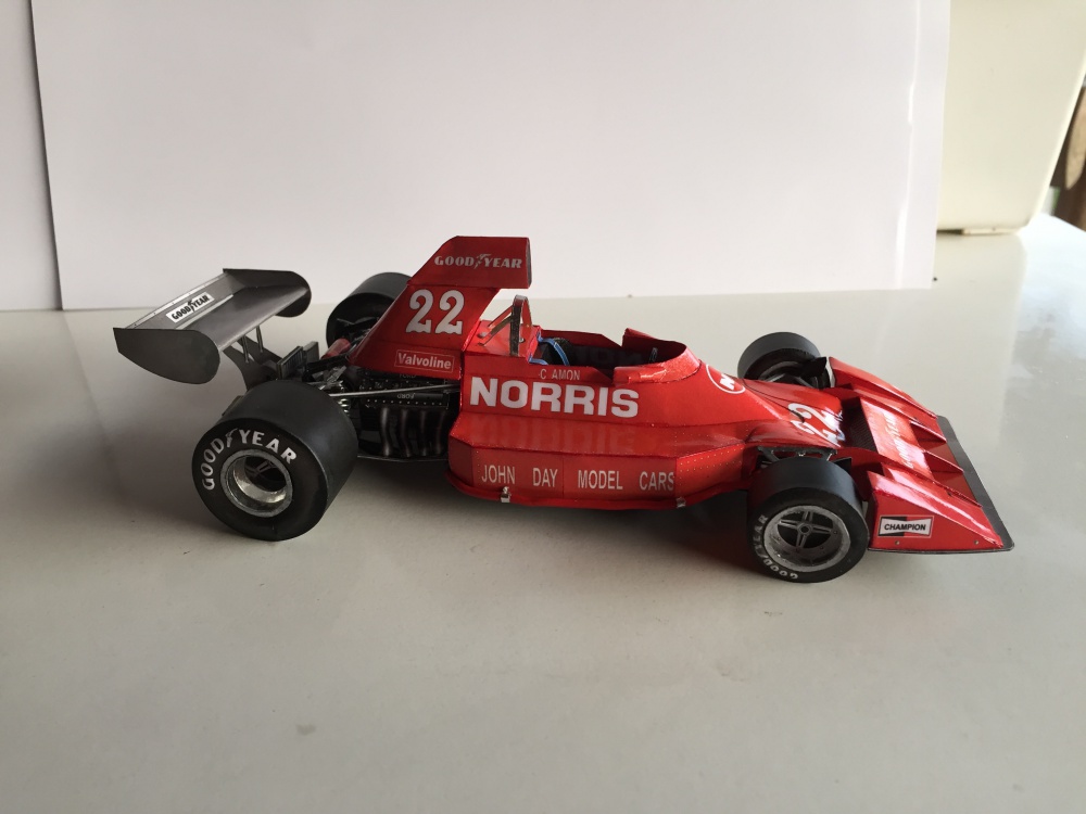 Ensign N174 GP US West Chris Amon (Plná velikost v novém okně) Ensign N174 GP US West Chris Amon