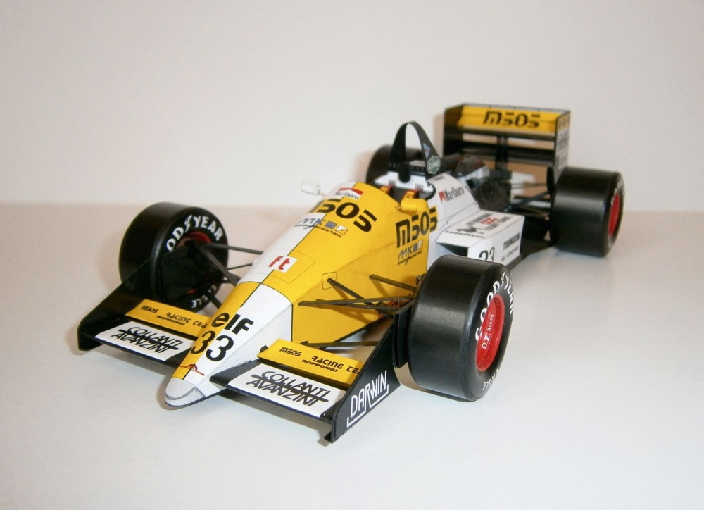 EuroBrun ER 188 - S.Modena, GP Australian 1988 (Pln� velikost v nov�m okn�) EuroBrun ER 188 - S.Modena, GP Australian 1988