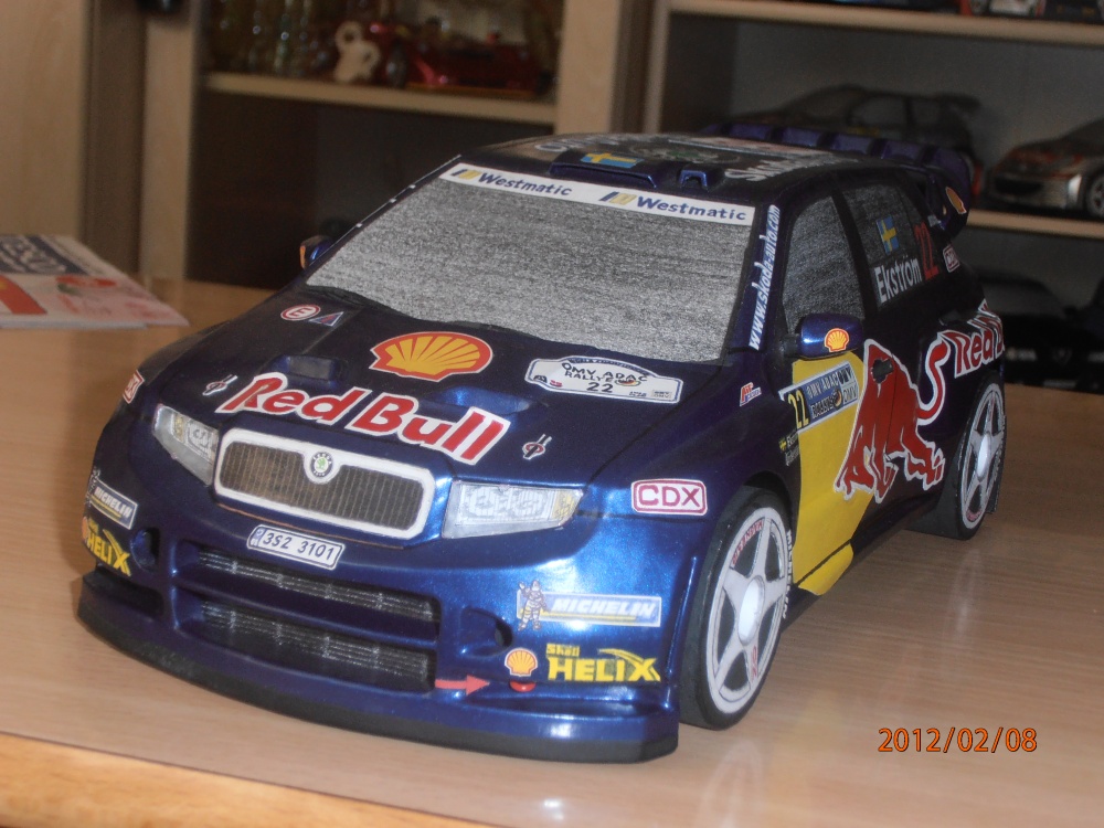 Fabia WRC Red Bull (Plná velikost v novém okně) Fabia WRC Red Bull