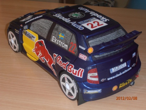 Fabia WRC Red Bull