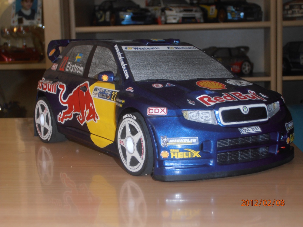Fabia WRC Red Bull