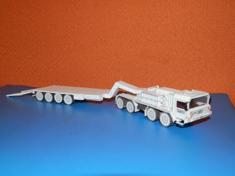FAUN SLT 50-3 8x8 Elefant + podvalník Sattelanhänger 52t FAUN SLT 50-3 8x8 Elefant + podvalník Sattelanhänger 52t