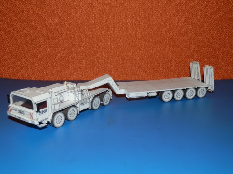 FAUN SLT 50-3 8x8 Elefant + podvalník Sattelanhänger 52t FAUN SLT 50-3 8x8 Elefant + podvalník Sattelanhänger 52t