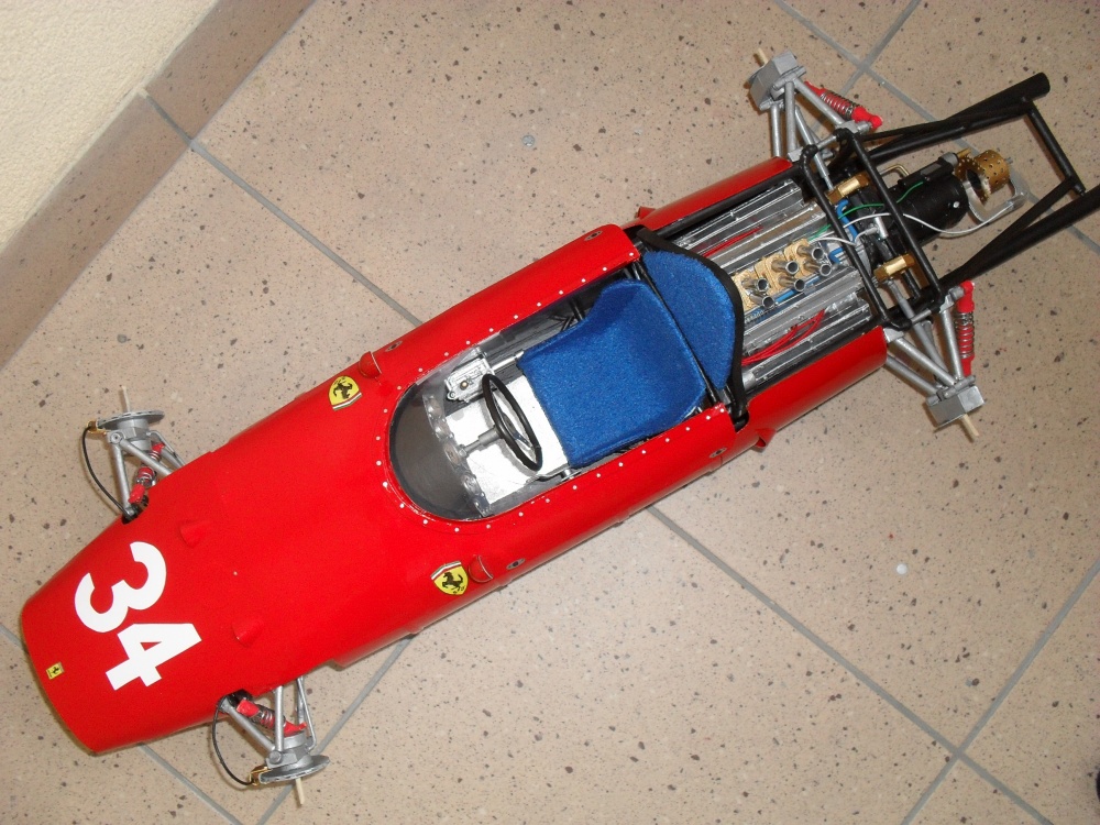 FERRARI 246 P Monako 1960 (Plná velikost v novém okně) FERRARI 246 P Monako 1960